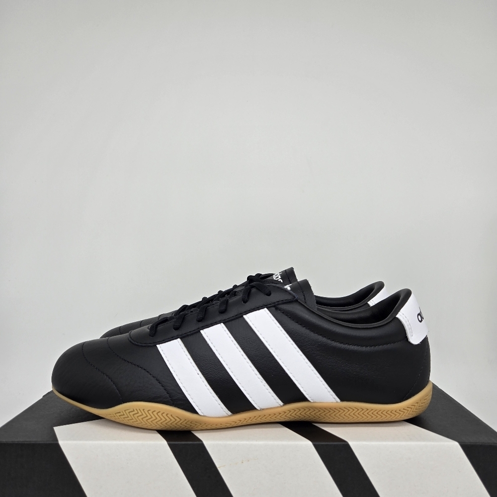 adidas Women's Grand Court Lo 'Black White Gum' Shoes Size 8 New